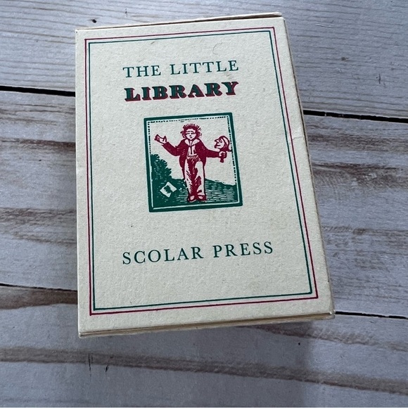 Vintage The Little Library by Scholar Press Set of Five Mini Books with Case - Picture 15 of 15